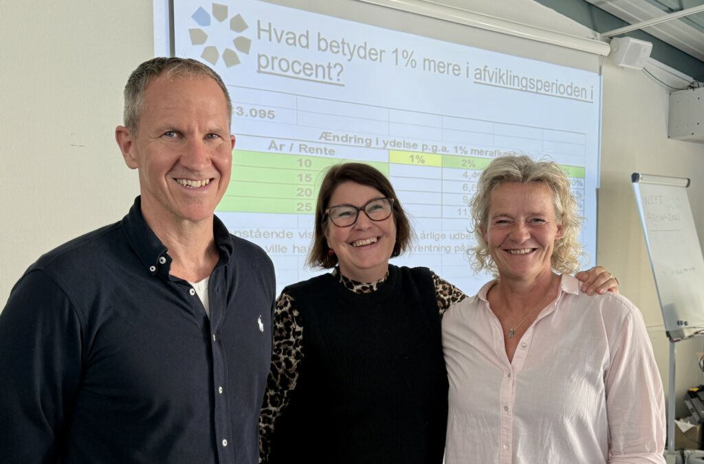 Rune Larsen, Henriette Moors og Karina Brandstrup